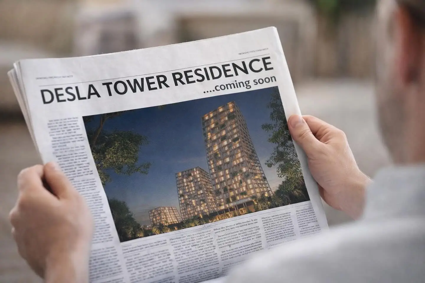 Desla Tower — residence announcement